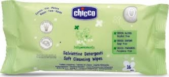 CHICCO ΜΩΡΟΜΑΝΤΗΛΑ ΚΑΘΑΡ.02738*72WIPES