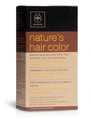 APIVITA nature's hair color N7,7 