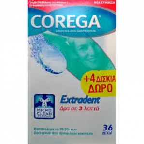 COREGA EXTRADENT 32&4 ΔΩΡΟ