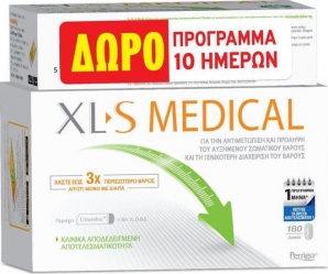 OMEGA PHARMA XL-S MEDICAL FAT BINDER  180 ΚΑΨΟΥΛΕΣ + 60 ΚΑΨΟΥΛΕΣ