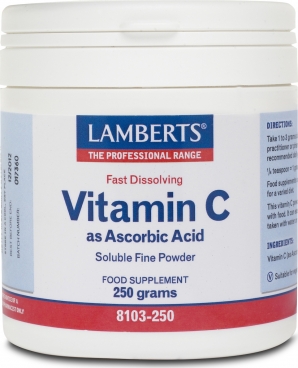 Lamberts Vitamin C as Ascorbic Acid 250gr