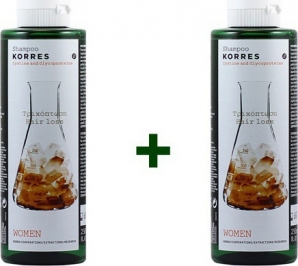 Korres Cystine & Glycoproteins Shampoo 2x250ml 500ml